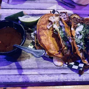 Birria Dorados were off the charts delicious! This place is up there with the best! Will definitely be back!