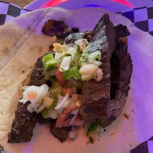 Beef Fajita Taco