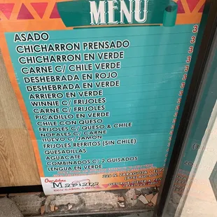 Menu, they regularly run out of fan favorites. Visit early.