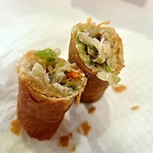 Beef lumpia - where's the beef? - tasted like normal spring roll