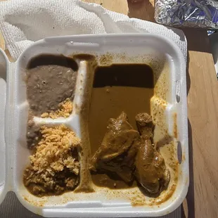 $12 chicken mole plate. This cannot be $12 worth of food.