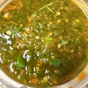 Fresh Hot Salsa, the best!