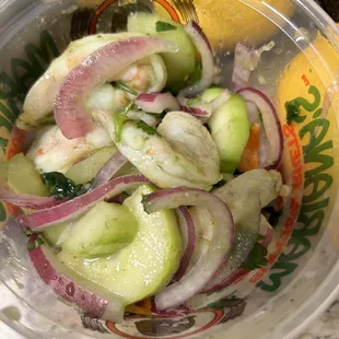 Fresh Aquachile Camaron! Nice and Hot!
