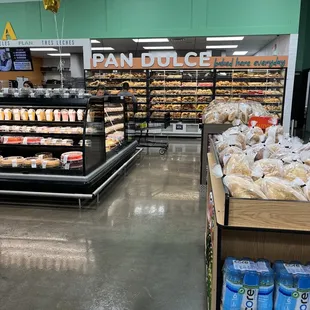 a view of a grocery store