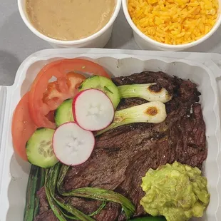 Carne Asada Plate