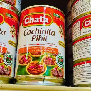 Cochinita Pibil in a can