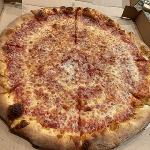 Large cheese pizza