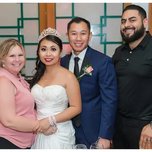 Marianne &amp; her husband, Victor, were amazing on our wedding night! Love them both.