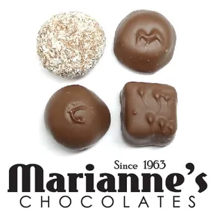 three different chocolates