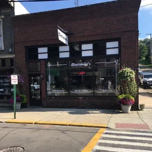 the outside of the store