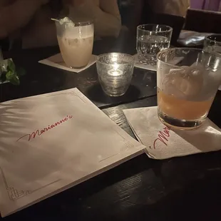 We both enjoyed our drinks