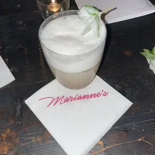 I don't remember the drink but it was good lol