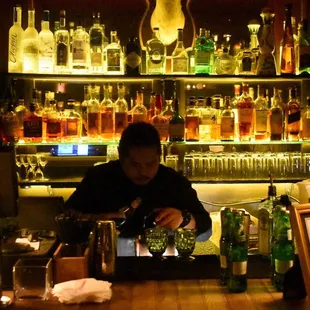 Our amazing bartender!