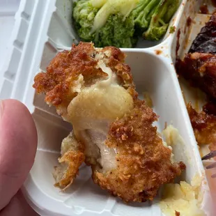 Big ball of fried fat. No wing.
