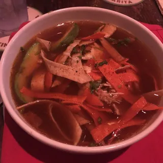 Spicy Chicken Tortilla Soup