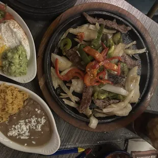 Beef Steak Fajitas