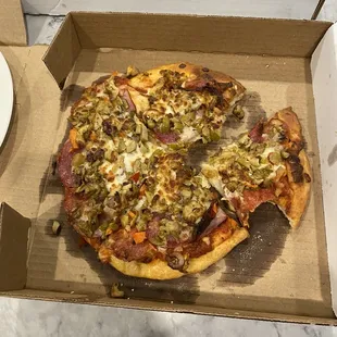 Muffalata Pizza