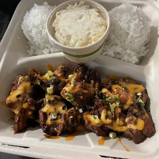 Fire Mochiko Chicken