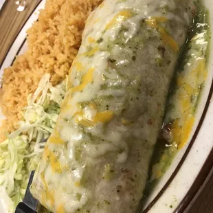 Chile Verde Burrito