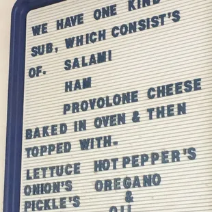 Simple, perfect sandwich!!! No changes wanted or needed.