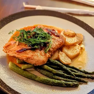 a plate of food