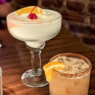 Pina Colada, Flavored Margarita