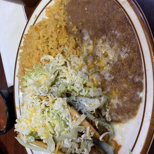 2 Tacos plate