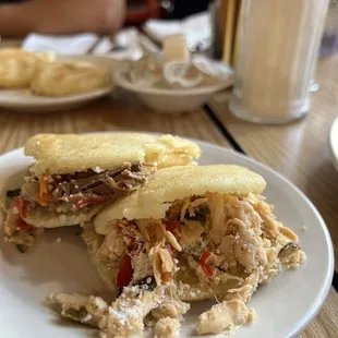 Chicken Arepas