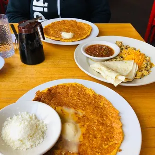 Cachapa and Maria's Colombian Huevos
