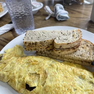 Veggie omelet