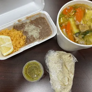 Colido with fresh tortillas