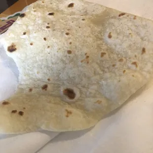 Homemade tortillas