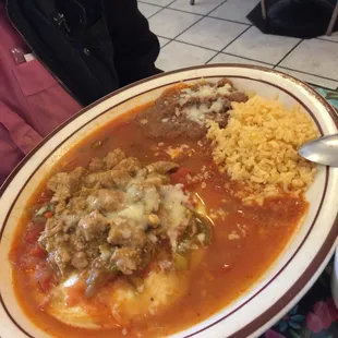 Chile Verde Burrito