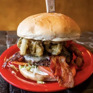Our burgers are FIRE!