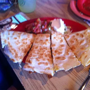 Grilled Chicken Quesadillas