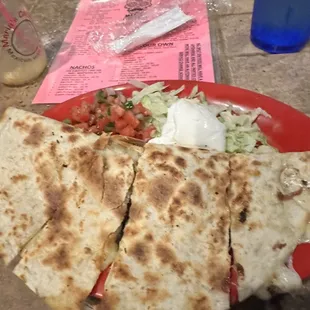 Flank Steak Quesadillas