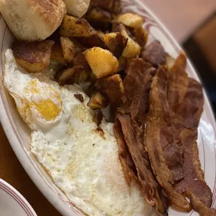 a plate of food