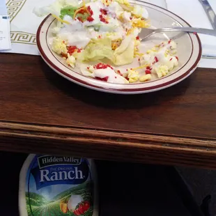 I bring my own ranch