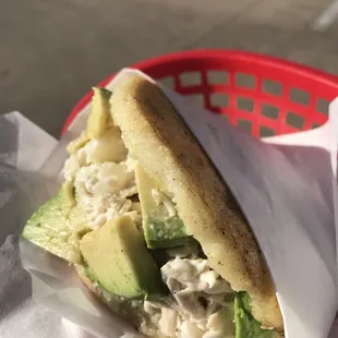 Arepas: Reina Pepiada