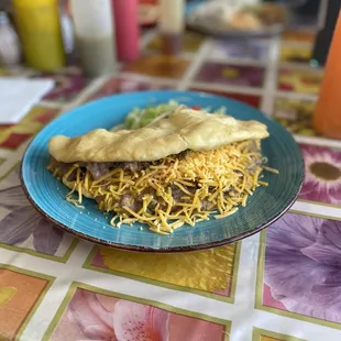 Fry bread taco