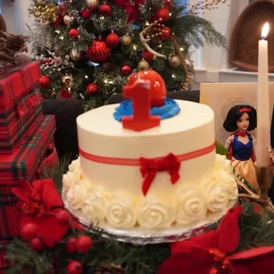 It had three tiers and was tasty