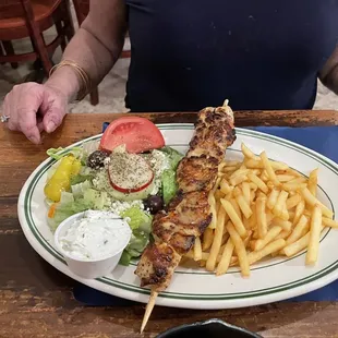 Chicken kabobs