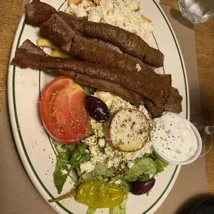 Gyro platter