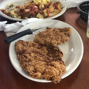 Pork Chops and Eggs