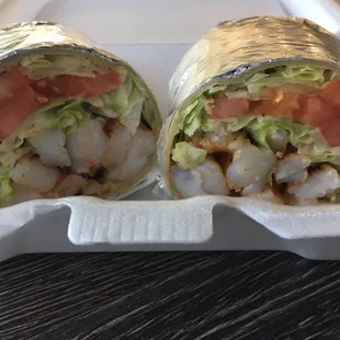 Tasteless-shrimp wrap