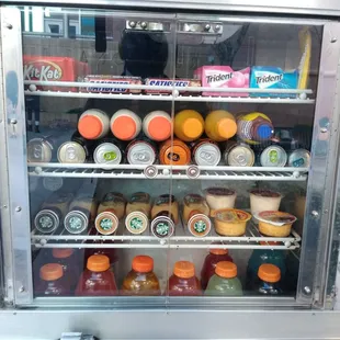 Snacks, chips, &amp; ice-cold drinks