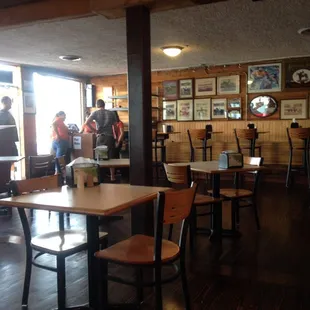 New location has a spacious seating area!