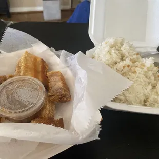 Lechon Kawali with Garlic Rice