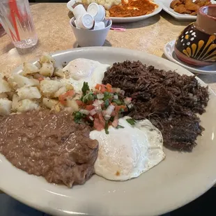 Barbacoa plate