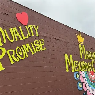 Maria made these signs!